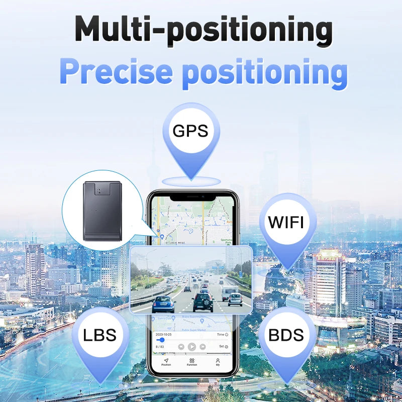 4G GPS Vehicle Tracker 20000mAh GPS Tracker Auto GPS Locator Anti-theft GPS Tracking Device Real-time Tracking Geo-Fence Alarm