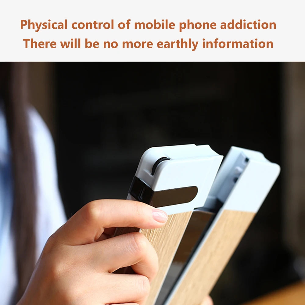 Keepin Box Universal Smartphone Timing Lock Box Self-Discipline Trick Mobile Phone Timing Case Restrict Phone Addicted Student