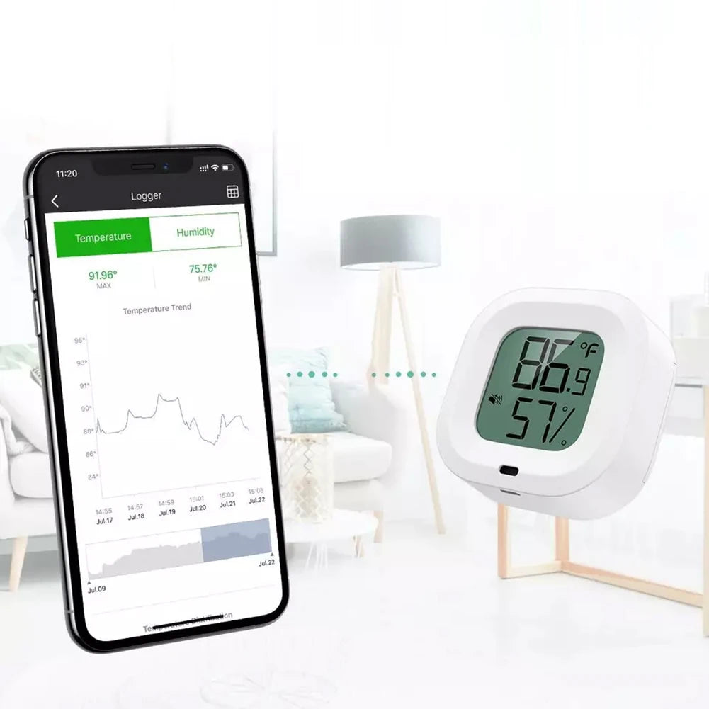 Alarm Notifications Greenhouse Monitoring Greenhouse Thermometer Data Export Thermometer Accurate Measurements Compact Design