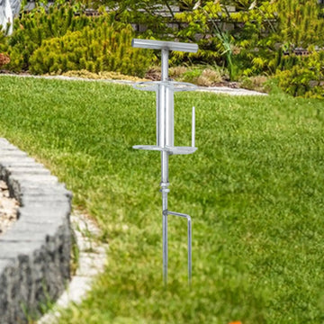 Garden Hose Guide Stake Accessories Easy to Install Metal Prevent Kinking Bending for Lawn Yard Flower Bed Outdoor Courtyard