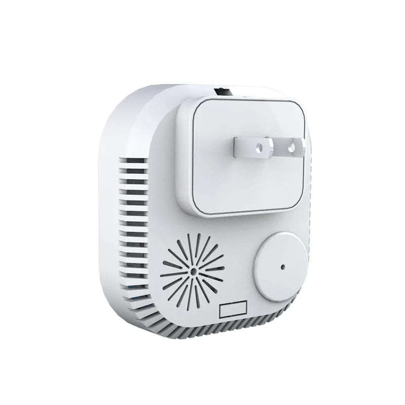 WiFi Tuya Smart Smoke Detector Alarm Natural GAS Carbon Monoxide Parlor Room Kitchen Shop Fire Sensor Alert