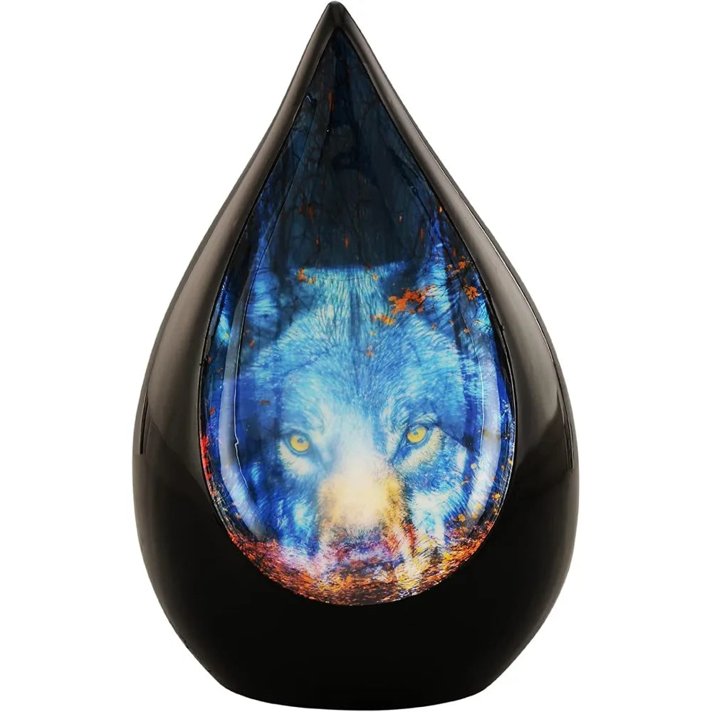 Adult Cremation Urn for Human Ashes, Suitable for Funeral, Burial, or Home Display, Ideal for Columbarium Use