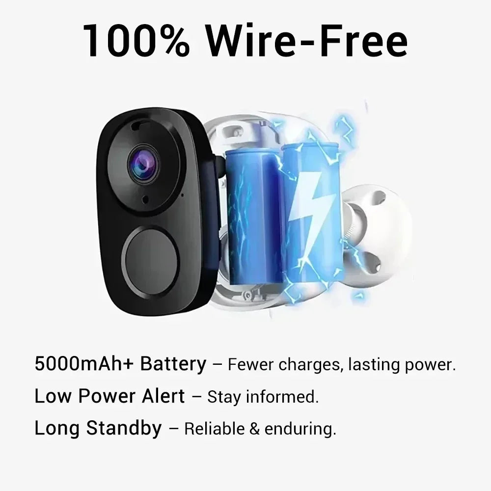 PEGATAH 4G 2K 5MP Security Camera Wireless Outdoor Battery Powered  Security Camera with Spotlight Siren TWO Way Audio Camera