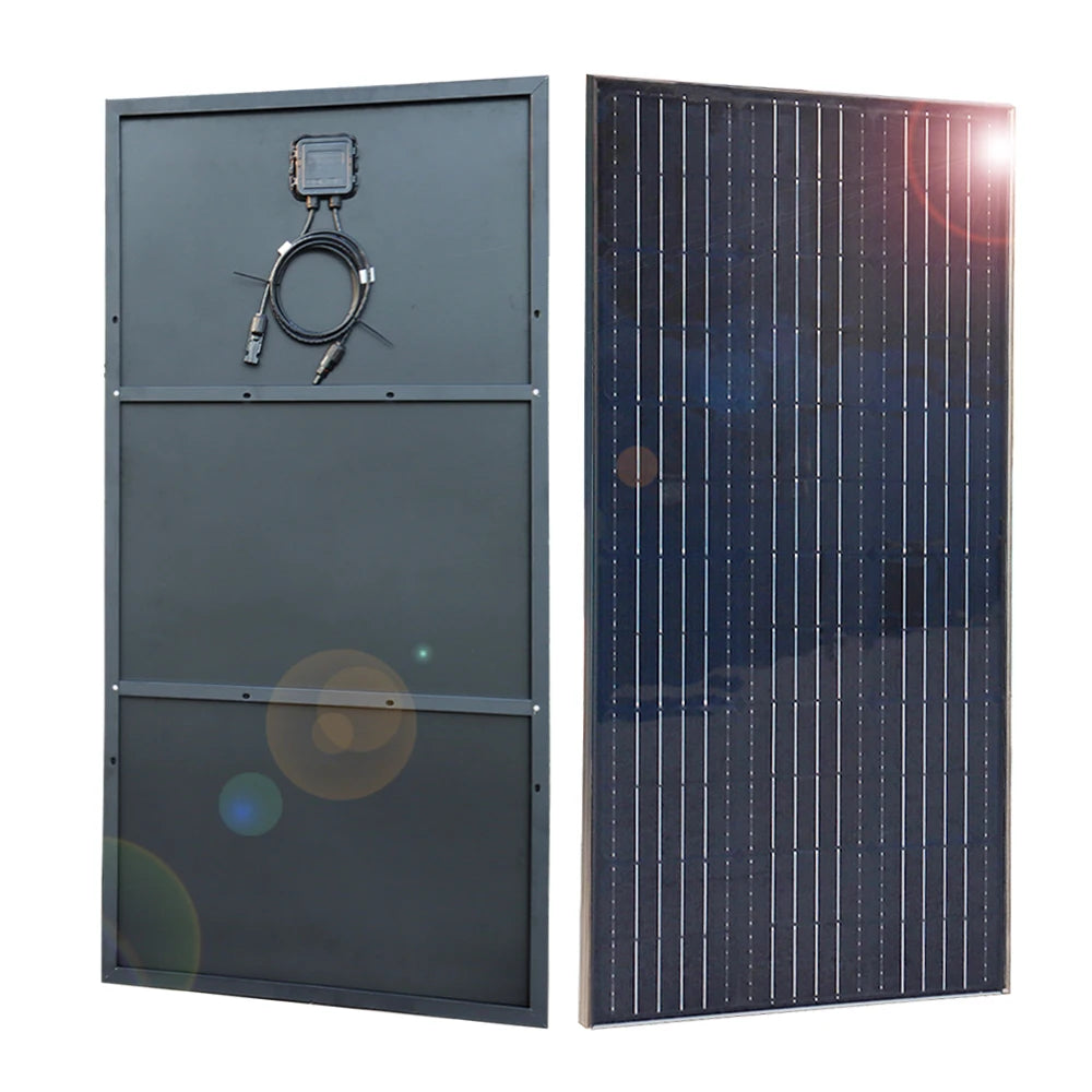Solar Panel Photovoltaic Module 1000W 600W 500W 400W 300W 200W 100W 19.8V Monocrystalline Solar Panels Battery Charger 100 W