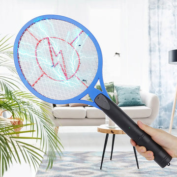 Fly Killer Insect Fly Swatter Handheld Anti Mosquito Repellent Bedroom Insects Racket For Electric Mosquitoes Portable Killler