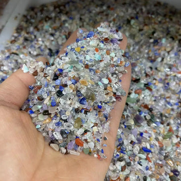 Natural Crystals Quartz Healing Stones Gravel Specimen Jewelry Making Decor Bulk Tumbled Gemstone Home Aquarium Decoration