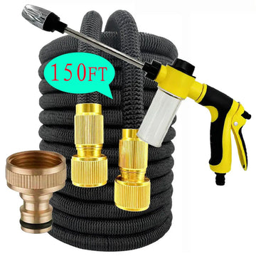 2025 Expandable Magic Hose, High-Pressure Car Wash, 7Water Spraying Functions, Water Gun, Home Garden Watering Hose garden hose