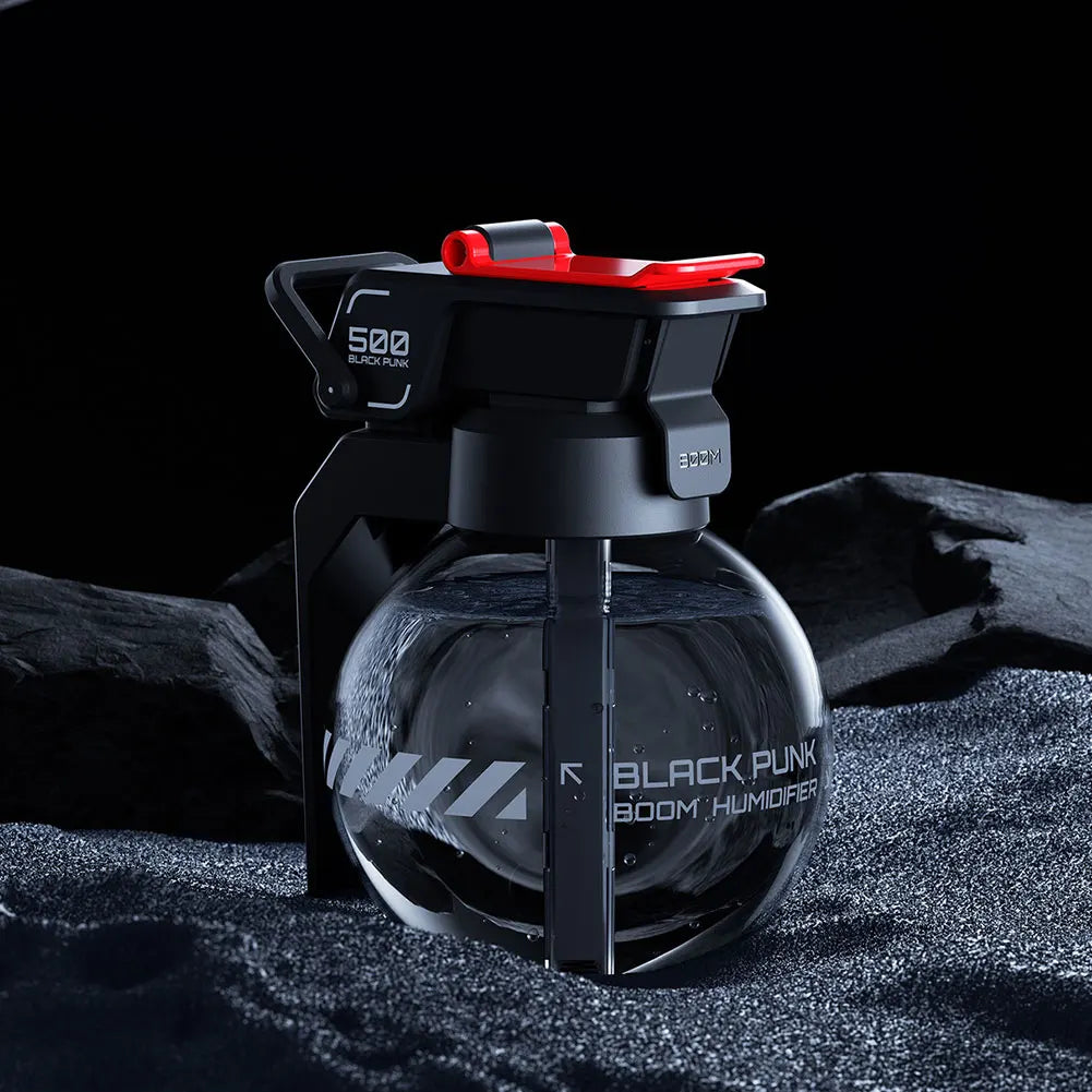 2025 Grenade Air Humidifier Cyberpunk Decorative Essential Oil Diffuser E-sports Desktop Aromatherapy Diffuser for Bedroom Home