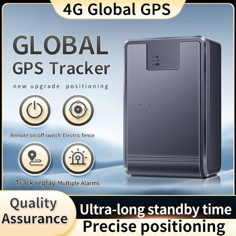 4G GPS Vehicle Tracker 20000mAh GPS Tracker Auto GPS Locator Anti-theft GPS Tracking Device Real-time Tracking Geo-Fence Alarm