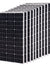 1000W Solar Panel China 18V Monocrystalline Silicon Waterproof 100W 200W  300W 400W Panel Solar Charging 12V  Camping/Home/RV