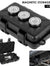 1-2Pcs Upgraded New Magnetic Key Holder Waterproof Under Car Hide Key Box Rustproof Key Hider Multifunctional Box for Spare Box