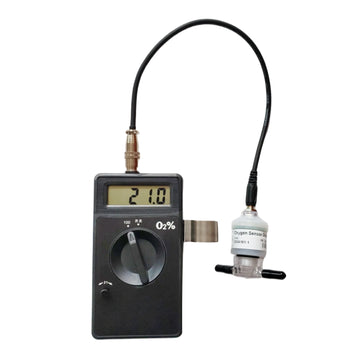 Oxygen Analyzer Professional Portable O2 Oxygen Concentration Meter Detector CY-12C Gas Analyzer Measuring Instrument Tester