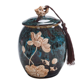 Pet Urn for Pets, Personalized Ceramics, Small Dog Urn for Ashes, Animal Funeral Urn for Human Cremation