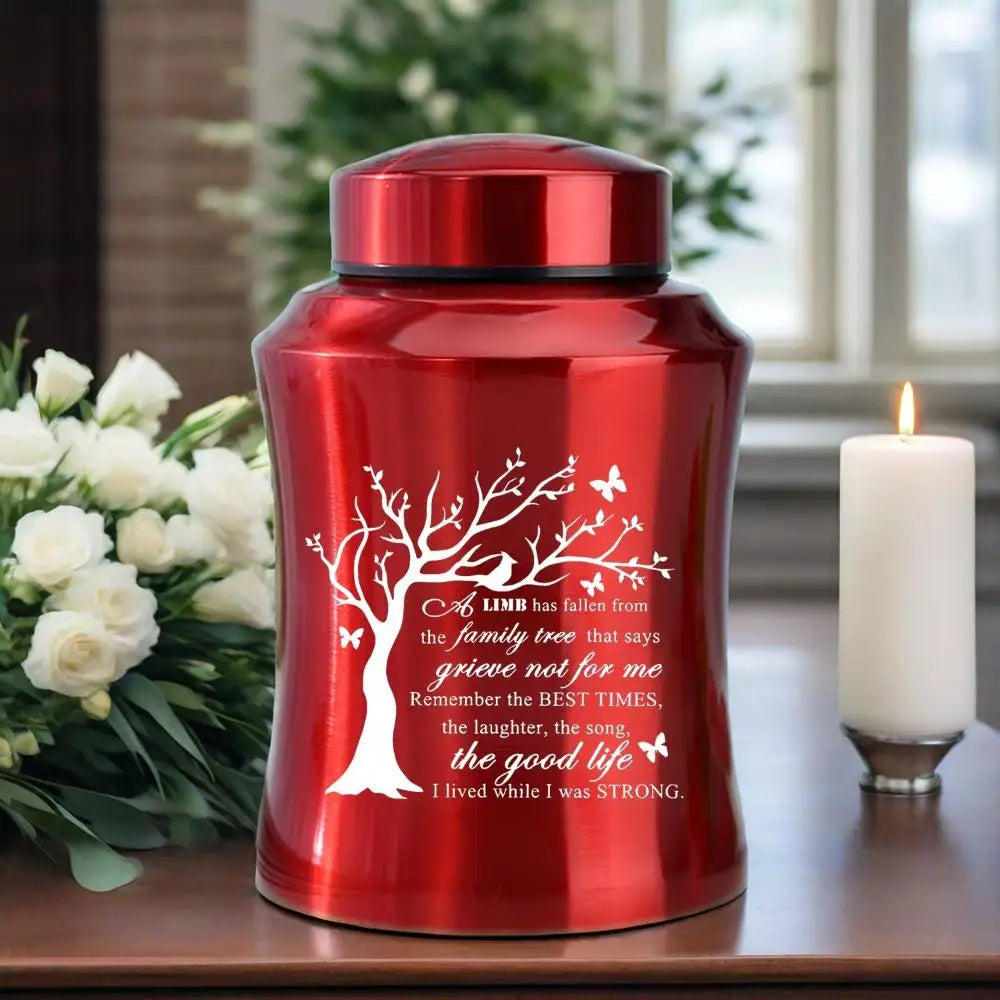 Tree of Life Cremation Urns for Human Pet Ashes - Decorative Memorial Funeral Burial Urn for Ashes Male Female Dad Mom Dogs Cats