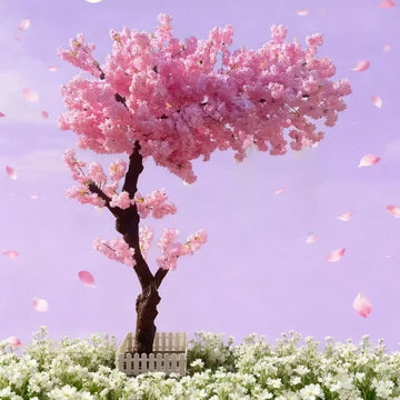 Simulated Cherry Blossom Tree, Outdoor Wishing Tree, Peach Blossom Tree, Wedding Arch Decoration, Hotel Home Garden Decoration