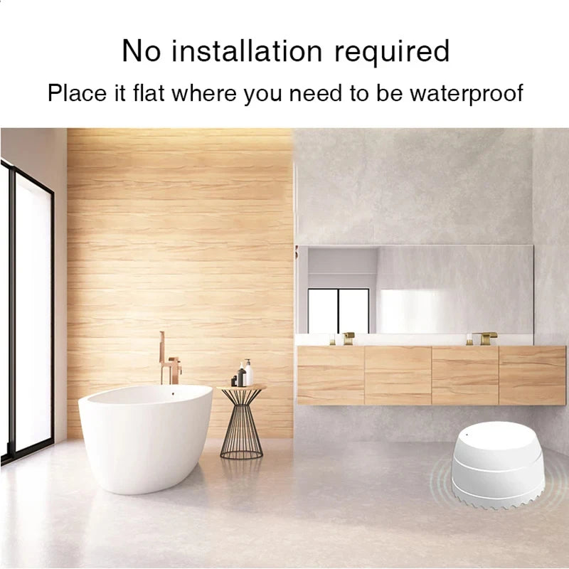 TAIBOAN 433MHz Wireless Water Leakage Detector Flood Overflow Warning Water Leaks Sensor For Home Security Alarm System PG103